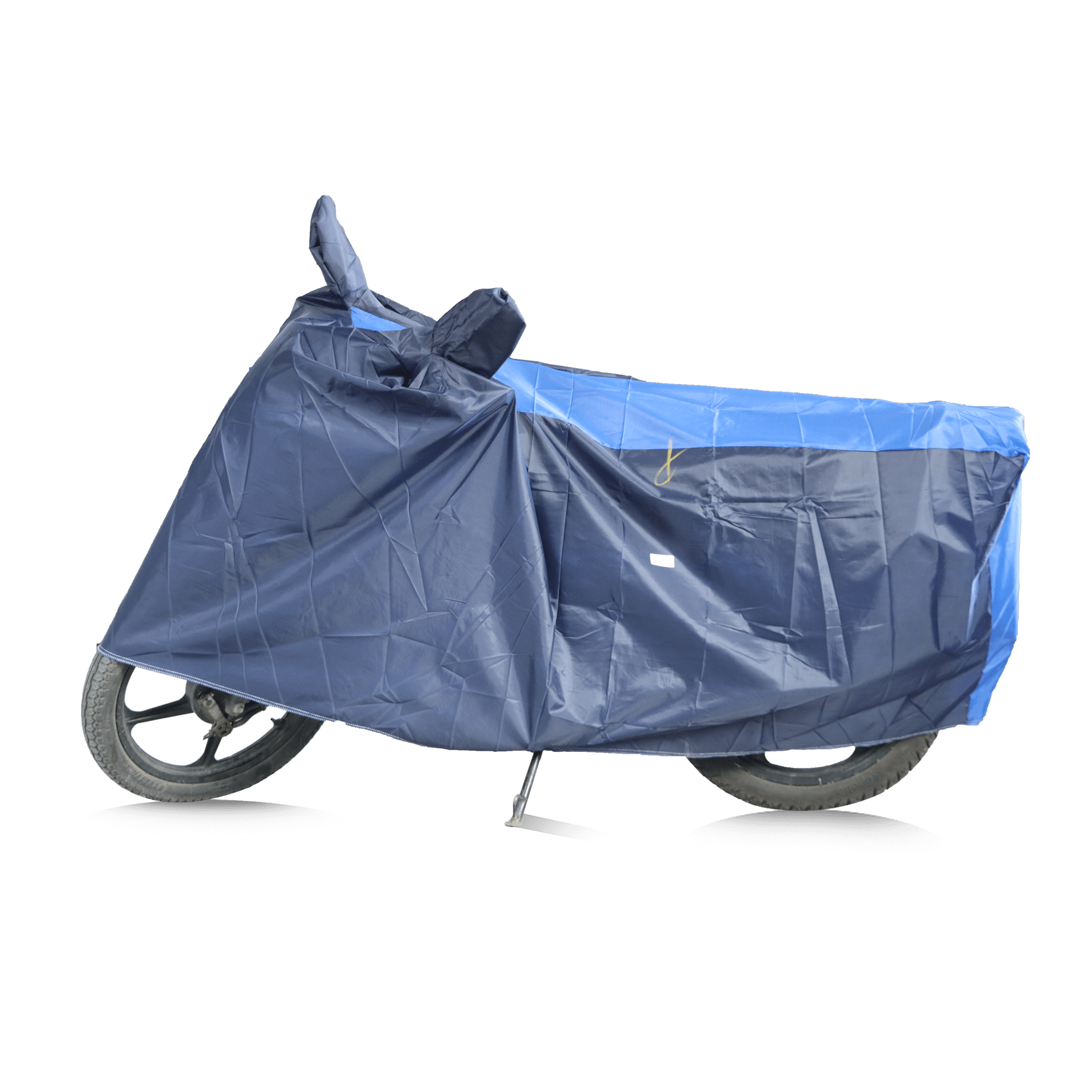 TVS Vehicle Cover - Navy Blue with Royal Blue-MC | All-Weather Protection, Perfect Fit, and Ultimate Shield for Your Ride - TVS Motor Company